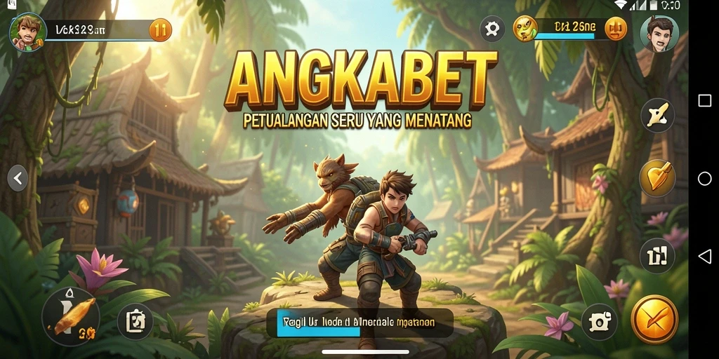 Aktivitas seru dalam gameplay petualangan ANGKABET.