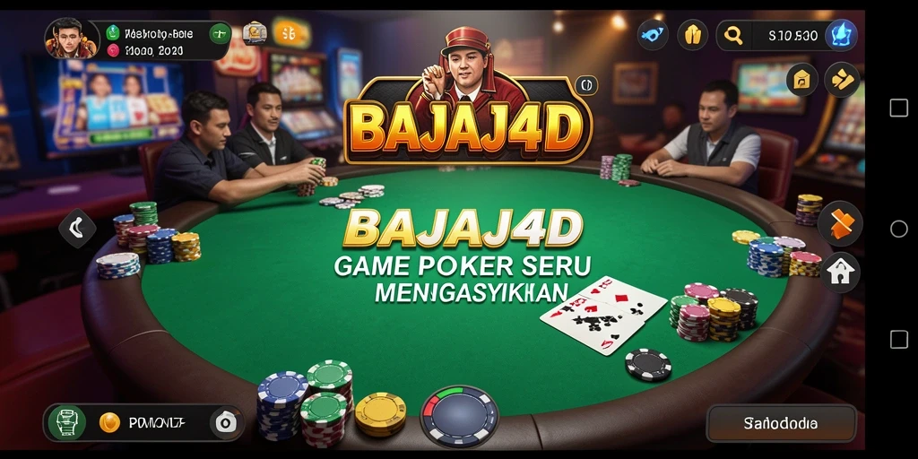 Screenshot utama BAJAJ4D menampilkan permainan poker yang seru dan menarik.