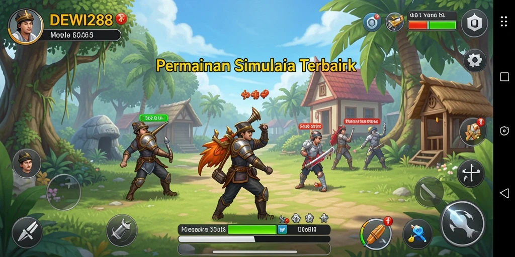 Tampilan menakjubkan dari gameplay DEWI288 yang inovatif.