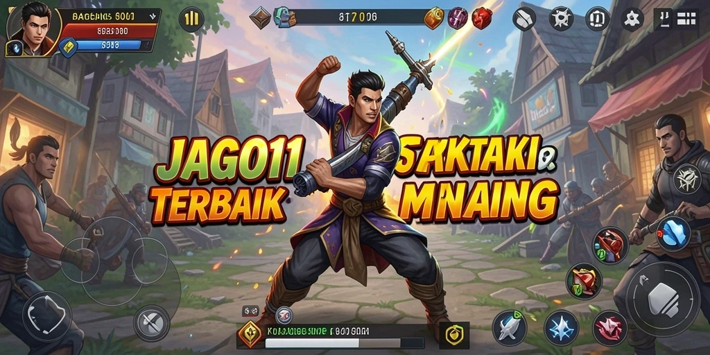 Tampilan gameplay menarik dari JAGO11 yang penuh strategi.