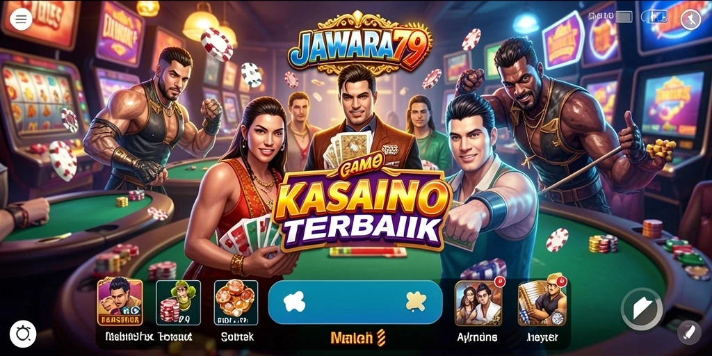 Tampilan gameplay menarik dari JAWARA79 dengan berbagai pilihan permainan Kasino.