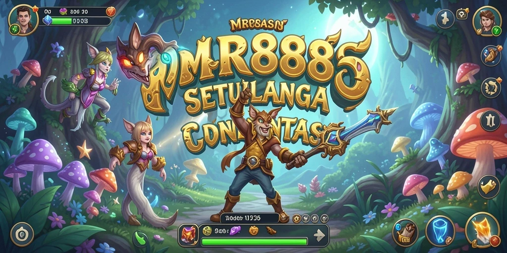Tampilan gameplay petualangan yang menakjubkan di MR888.
