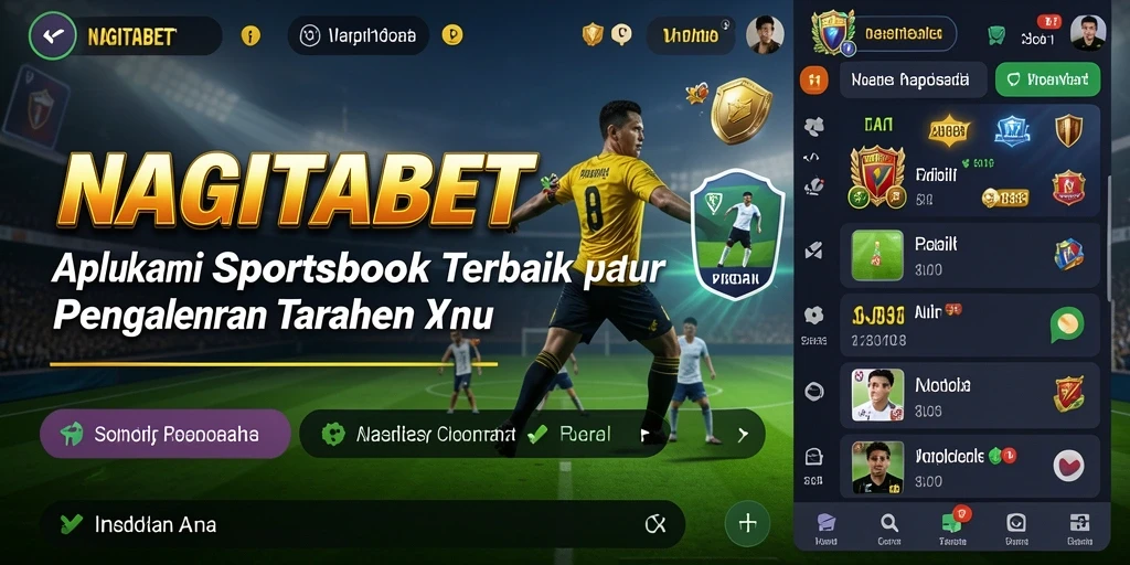Tampilan menarik dari antarmuka pengguna NAGITABET saat melakukan taruhan.