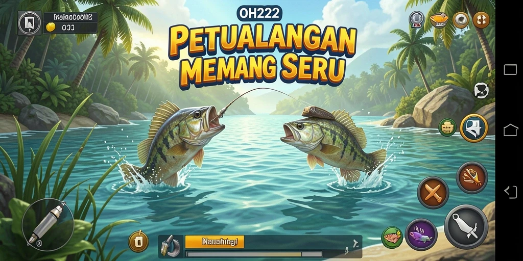 Tangkapan ikan besar di OH222 dalam suasana tenang.
