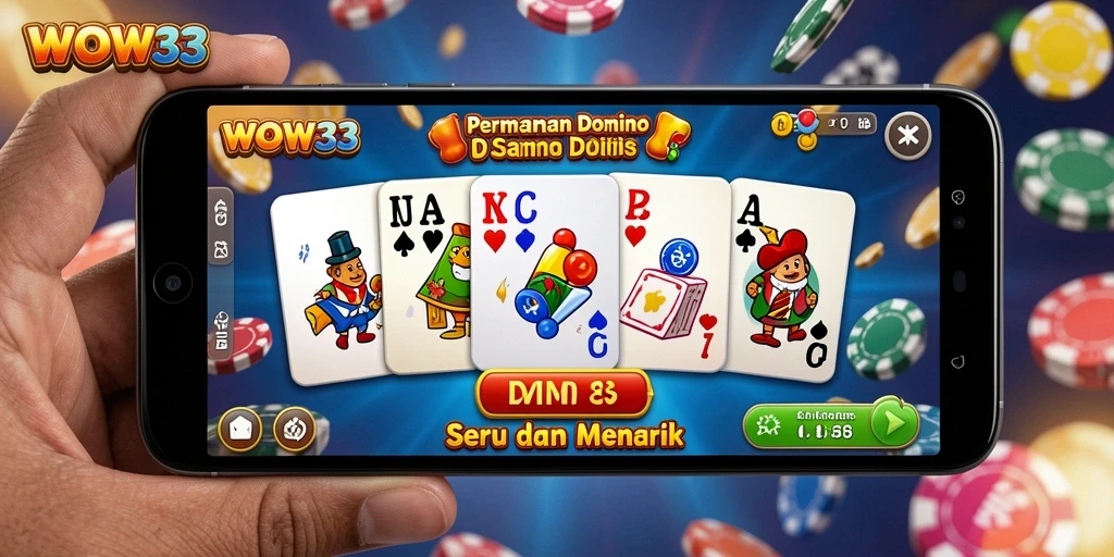 Gameplay menegangkan dengan tantangan Domino yang seru.